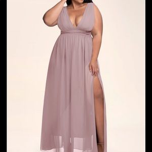 Size 20 Mauve dress worn once